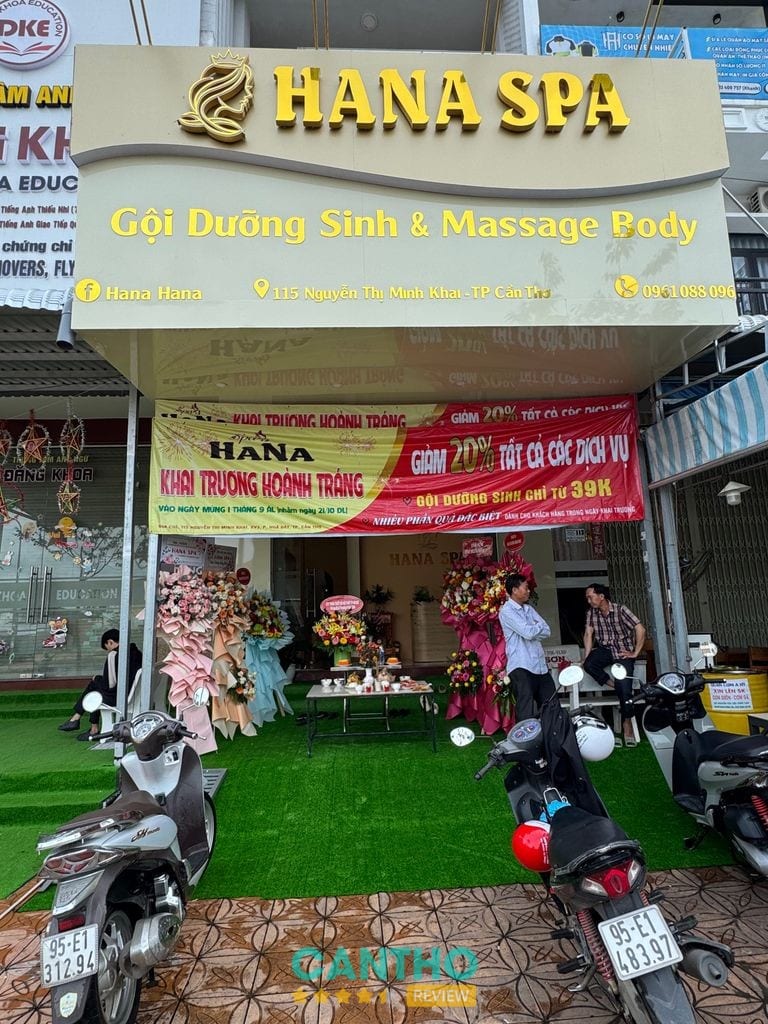 Hana Spa Dưỡng Sinh - Không gian chăm sóc và thư giãn