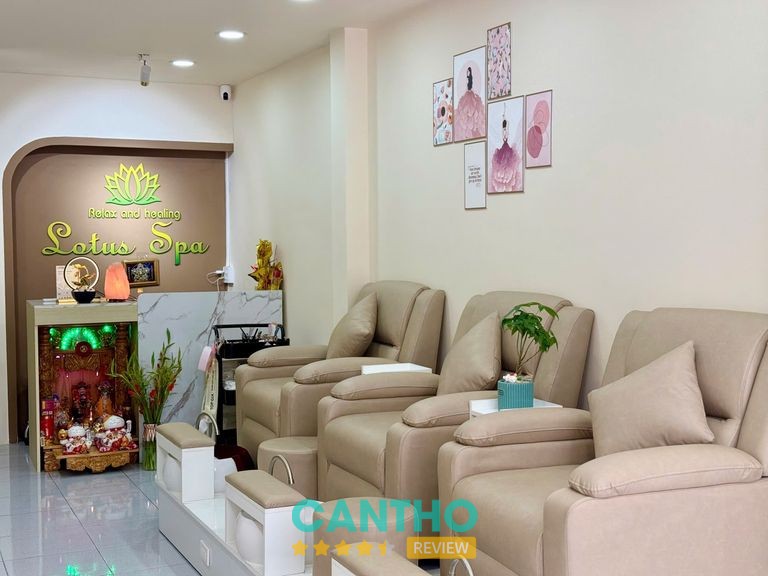 Lotus Spa không gian làm đẹp thư giãn tại Cần Thơ