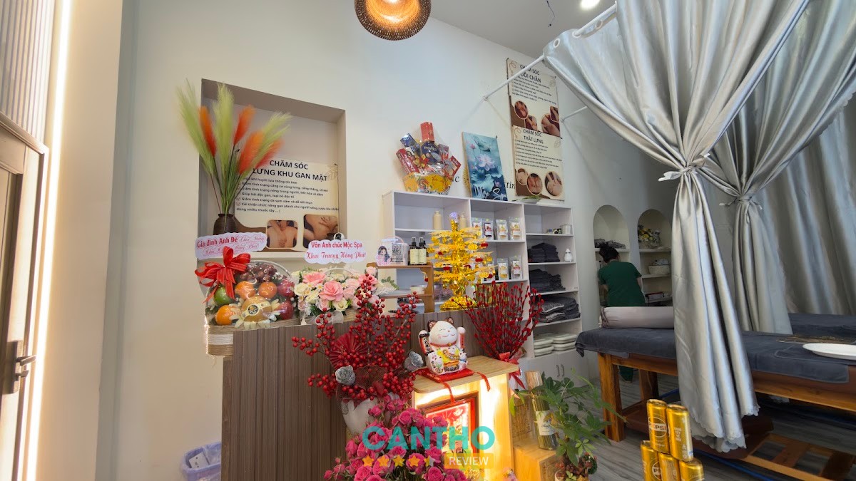 Không gian tại Mộc Spa