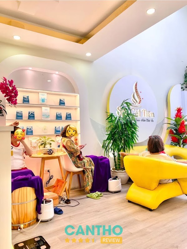 Khu vực chăm sóc da tại Spa Cát Tiên Cần Thơ