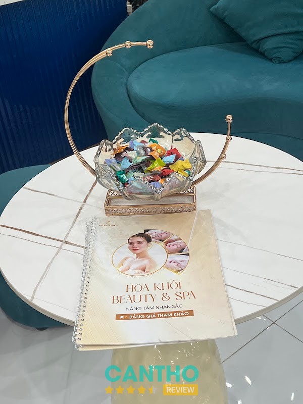 Khu vực chăm sóc da tại Hoa Khôi Beauty & Spa Cần Thơ
