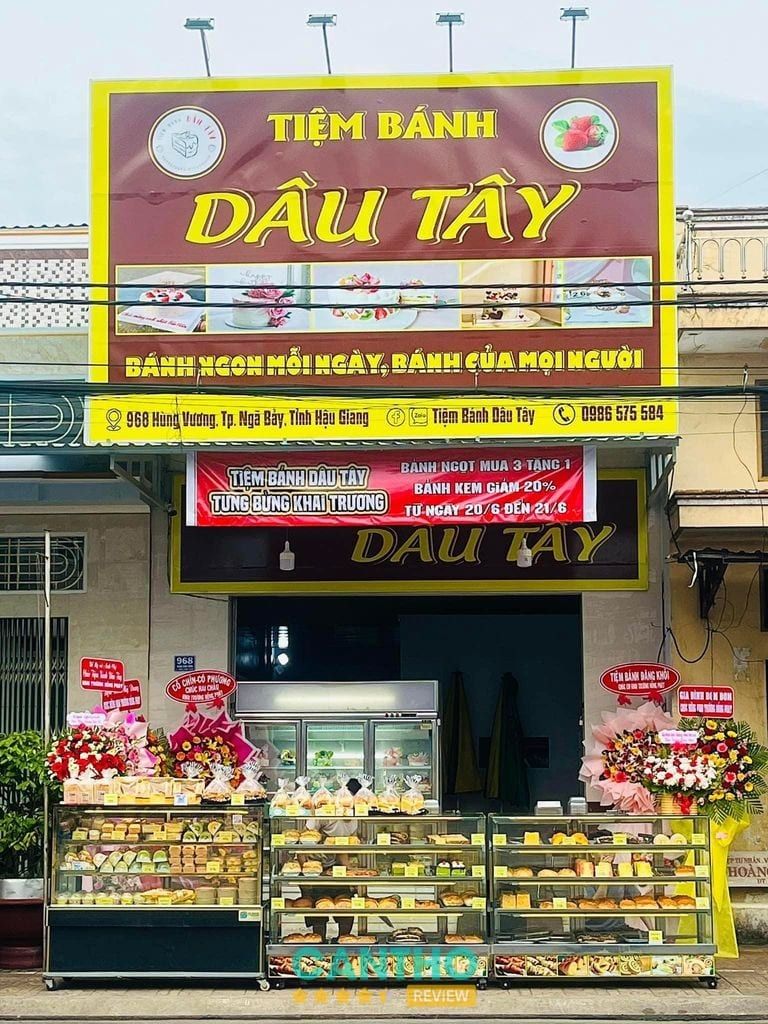 Tiệm Bánh Dâu Tây – cửa hàng bánh kem tại Ngã Bảy