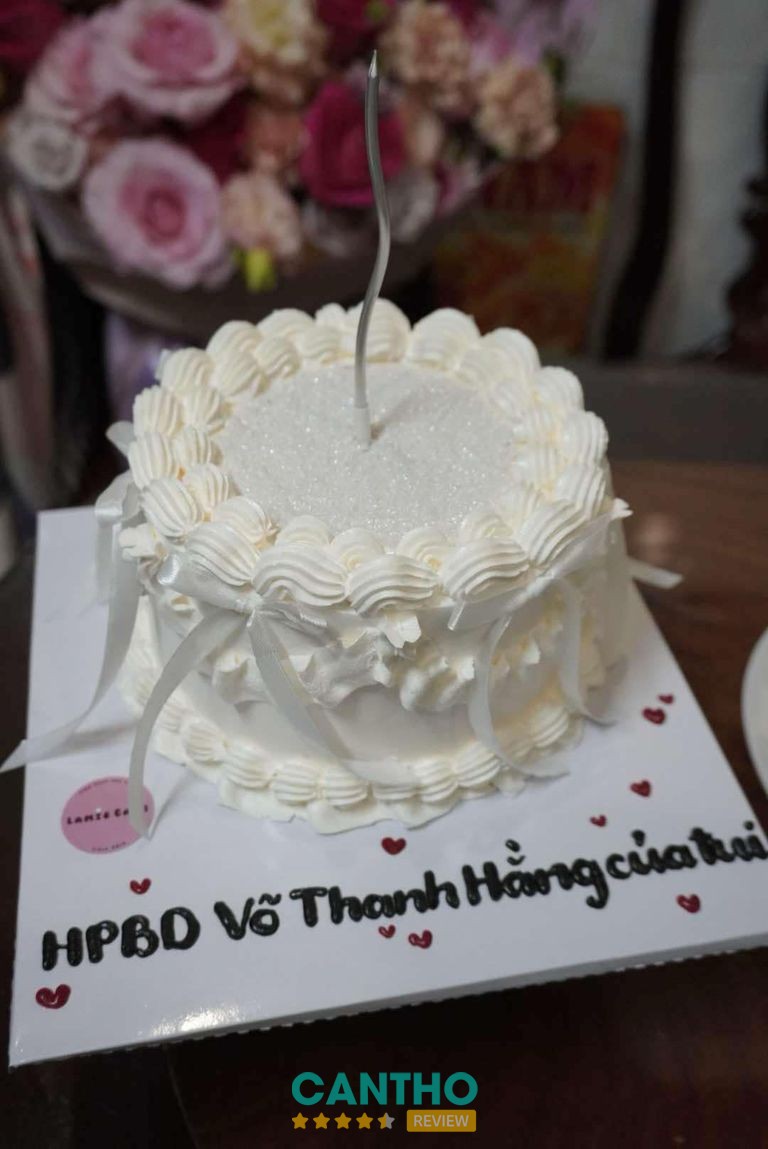 Mẫu bánh tại Lamie Cake Tiệm Bánh Nhà Lam Cần Thơ