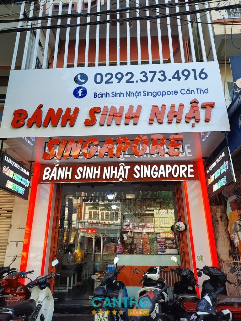 Bánh Sinh Nhật Singapore Cần Thơ tại Ninh Kiều