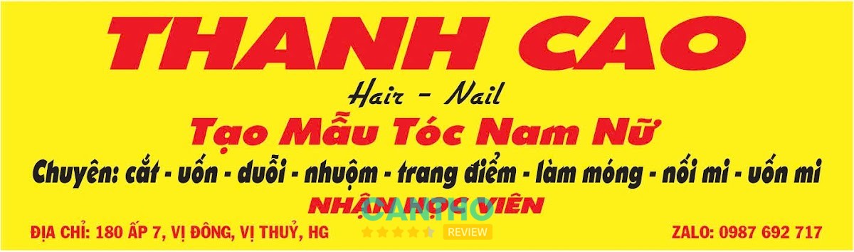 Thanh cao Hair – 180 ấp 7, Vị Thanh 1, Cần Thơ 95000, Việt Nam
