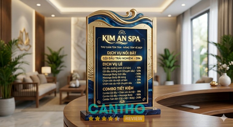 Không gian Kim An Wellness tại Vị Thanh
