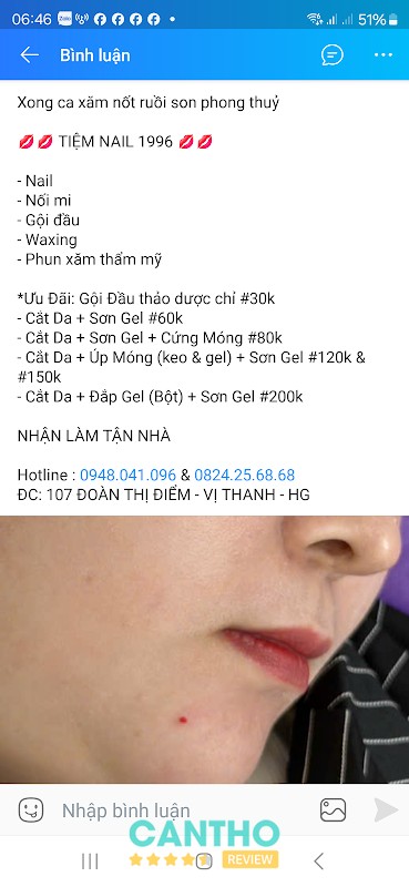 NAIL 1996 – tiệm làm nail đẹp ở Hậu Giang – hình ảnh 2