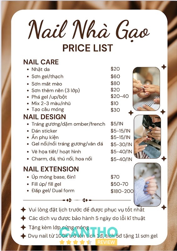 Nail nhà Gạo Hưng Phú