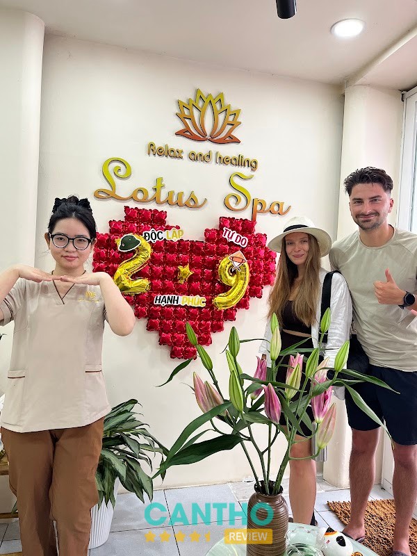 Khu vực gội đầu Lotus Spa – hình ảnh 2