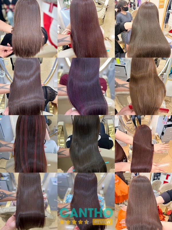 Mẫu tóc tại Salon Hoàng Nam Vị Thanh