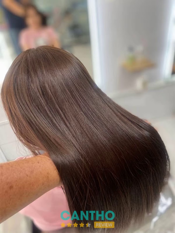 Mẫu tóc được thực hiện tại Salon Minh Khánh