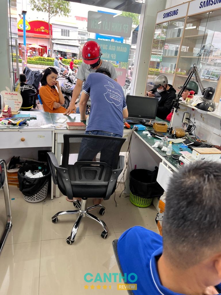LK FixFone – hình ảnh sửa chữa điện thoại thực tế