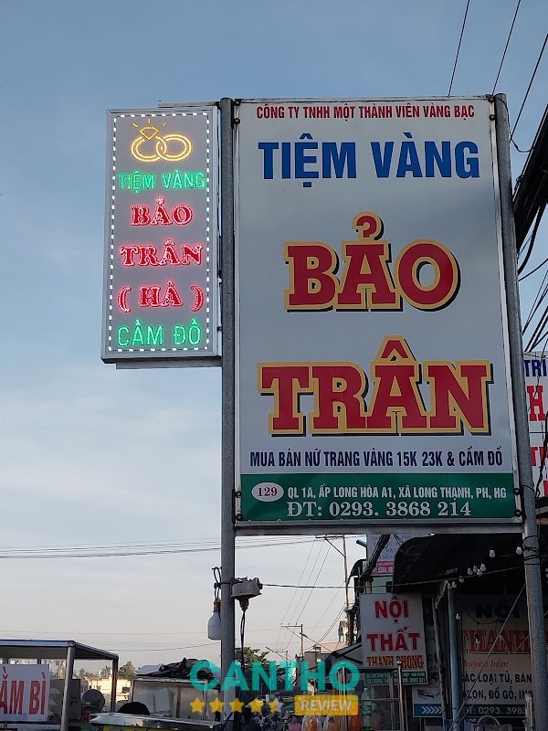 Tiệm Vàng Bảo Trân tại Thạnh Hòa