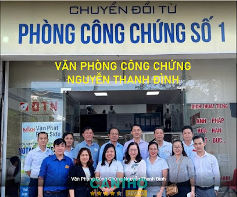 Văn phòng công chứng Nguyễn Thanh Đình: 146G Trần Văn Hoài