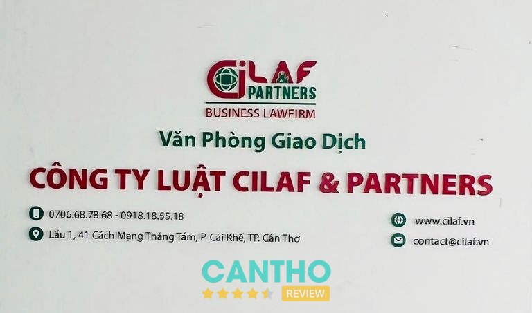Công Ty Luật Cilaf & Partners tại Cái Khế Cần Thơ