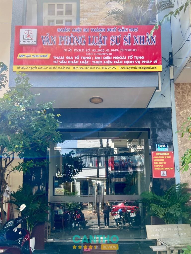 Văn Phòng Luật Sư Sĩ Nhân ở Cái Khế Cần Thơ