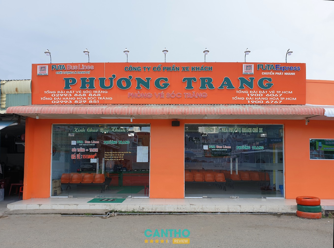 Nhà xe Phương Trang FUTA Bus Lines tuyến Sóc Trăng đi Sài Gòn